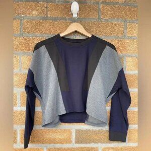 Kith color block sweater top medium